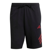 ADIDAS SPORTSWEAR Športne hlače temno rdeča/črna