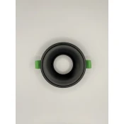 TOTETM TIM Rozetna prazna TLM-PR-2-98BK, RD, 75/98mm, Crna