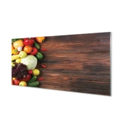 tulup.si Zidna obloga za kuhinju Corn poper zelje 125x50 cm