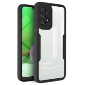 Techsuit – ColorVerse 360 Series obojestranska zaščitna maska za Samsung Galaxy A52 4G / A52 5G / A52s 5G – črna
