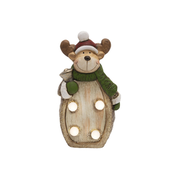 home Dekorativna rasveta, LED keramicka figura, sob - KDC 17