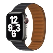 Silikonski pas Techsuit W035 za Apple Watch (42mm/44mm/45mm/46mm/49mm) - črn