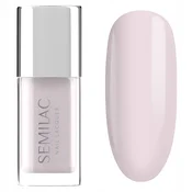 Semilac lak za nohte, št. 102 prosojen mlečno roza 9 ml