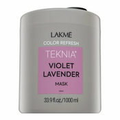 Lakmé Teknia Color Refresh Violet Lavender Mask negovalna maska z barvnimi pigmenti za lase z vijoličnimi odtenki 1000 ml