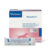 Virbac Megaderm dodatek s maščobnimi kislinami za sijočo dlako psov, 28x8ml