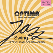 Set strun za električno kitaro Jazz swing series Optima