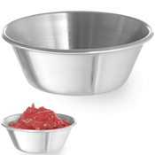 Hendi Ramekin skleda, posoda za omake in pomake, nerjaveče jeklo, premer. 62 mm 12 kosov 45 ml - Hendi 400012, (21565006)