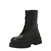 STEVE MADDEN Gležnarji z vezalkami COAST, črna