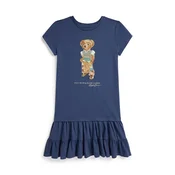 Polo Ralph Lauren obleka A-kroja bombažna