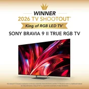 SONY K-75XR95M2 BRAVIA 9 II (model 2026/27) - Sony - 75