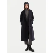 Weekend Max Mara Volneni plašč Tempera 2525016082 Mornarsko modra Regular Fit
