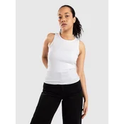 Blue Tomato Long Rib Tank Top white