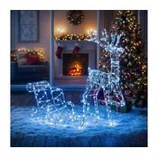 BRILAGI-LED Spoljašnja božicna dekoracija LED/3,6W/8 funkcija 100 cm IP44 hladna bela