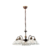 Kolarz 731.85.17 - Luster na lancu NONNA 5xE27/75W/230V plavi