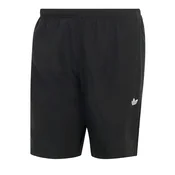 ADIDAS ORIGINALS Kratke kopalne hlače Trefoil Essentials črna / bela