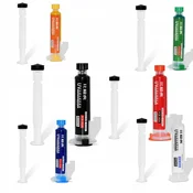 Rosfix ROSFIX SET SOLDERMASKA UV – 6 BARV, 10 ML Z DOZATORJEM | ZAŠČITA IN IZOLACIJA PCB, HITRO STRJEVANJE, (5000036512)
