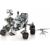 Metal Earth 3D sestavljanka Mars Rover Perseverance & Ingenuity Helikopter