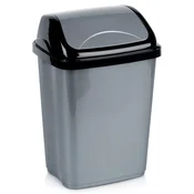 shumee Plastični koš za odpadke, nagibni, pisarniški, kopalniški, kuhinjski, 10 l