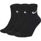 Nike čarape Everyday Lightweight Ankle (3 Pair), M, crne