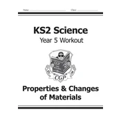 KS2 Science Year Five Workout: Properties & Changes of Materials