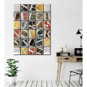 Wallity Dekorativna slika na platnu, 50x70cm, Šarena