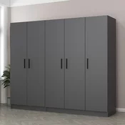 Hanah home Ormar Kale 225x210x52cm Antracit