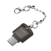 slomart LogiLink čitalnik kartic microSD USB-C, obesek