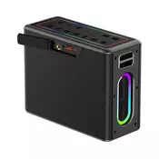 AKAI ABTSW-120 - Bežicni zvucnik sa dva mikrofona, 80 W / 4000 mAh, IPX6