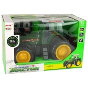 Zeleno-črni R/C traktor na daljinsko upravljanje 38 cm