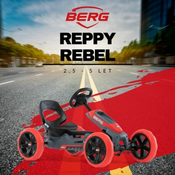 Berg Reppy Rebel – otroški gokart – 2,5-5 let – po naročilu (dobava 7 do 14 dni)
