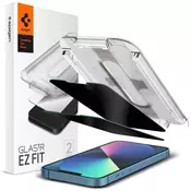 Zaštitno staklo SPIGEN GLAS.TR ”EZ FIT” 2-PACK kaljeno zaštitno staklo s privatnošću za iPhone 13 Pro Max (AGL03378)