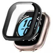 Ovitek z zaščito zaslona Techsuit Defense360 Pro za Honor Watch 4 - črn