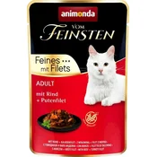 Animonda Vom Feinsten Adult Tasty Choice – Govedina i ćureći filet 85g