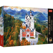 Trefl Puzzle 1000 Premium Plus - Foto Odysea: Zámok Neuschwanstein, Nemecko