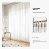 Mercury Home Textiles Zavesa, 180×250cm, Bela