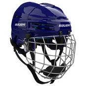 Hokejska čelada Bauer Prodigy 2.0 Combo Navy Youth