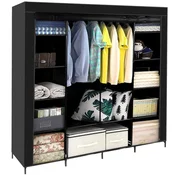 Zložljiva tekstilna omara 170x170x45cm Ruhhy 21744 75159