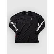 Loose Riders Shutter Long Sleeve Jersey black white