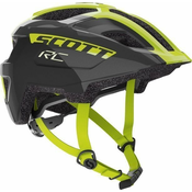 Scott Spunto Junior (CE) Helmet Black/Radium Yellow RC
