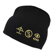 Beanie kapa BAD OMENS - SYMBOLS - črna - RAZAMATAZ - BH164
