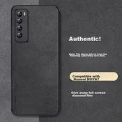 Shangsu Maska za mobilni telefon Huawei Nova 7, Crna
