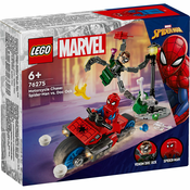 LEGO® Marvel 76275 Preganjanje motornega kolesa: Spider-Man proti Docu Ocku