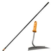 shumee FISKARS ONECLICK vrtna motika glava plevela 19 cm + ročaj 161 cm