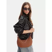 Ročna torba Patrizia Pepe 8B0310/L001-B111 Rjava