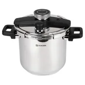 Pressure cooker, stainless steel, 22cm/7.5L - Zokura