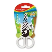 Zebra Otroške škarje Keyroad -