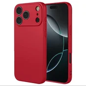 MaxMobile maskica za iPhone 17 Pro Max/18 Pro Max SILICONE MIKRO crvena