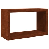 Vidaxl Stojalo za drva 100x40x60 cm Vremensko odporno jeklo
