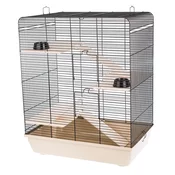 Kletka za glodavce Remy + wood 58 x 38 x 71,5 cm BEŽ