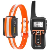 Ovratnica Rojeco 1000m elektronska ovratnica proti lajanja PD529 (oranžna)